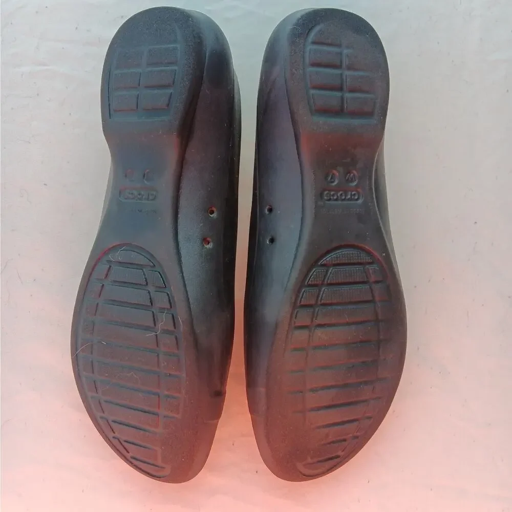 Crocs Ballet Flats Navy Women's Size 7
